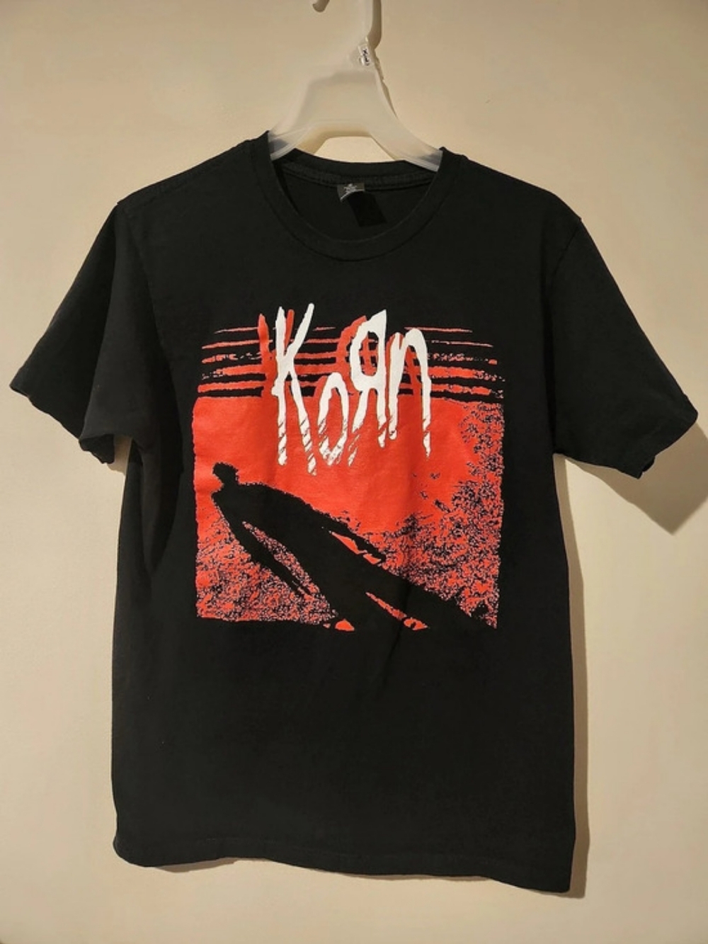 Korn Shadow Man Graphic Mens Medium Tee